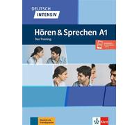 Deutsch Intensiv - Hören und Sprechen A1 Das Training Buch + Onlineangebot - Collectif - Klett Maison Des Langues - broché - Méthode de langue