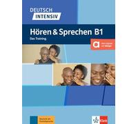 Collectif – Deutsch Intensiv Hören & Sprechen B1 – Livre + en ligne – Klett Verlag