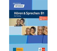 Collectif – Deutsch Intensiv Hören & Sprechen B1 – Livre + en ligne – Klett Verlag