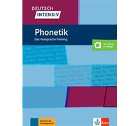 Collectif – Deutsch Intensiv - Phonetik A1-B2 – Das Aussprache-Training – Broché