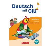 Deutsch mit Olli Lesen 2-4 4. Schuljahr. Arbeitsheft Leicht / Basis: Mit BOOKii-Funktion