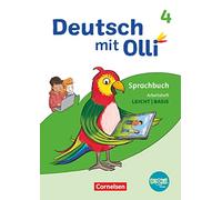 Deutsch mit Olli Sprache 2-4 4. Schuljahr. Arbeitsheft Leicht / Basis - Mit BOOKii-Funktion und Testheft