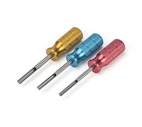 Deutsch Outils de démontage de contact, série DT & DTM, kit d'outils d'extraction de terminaux pour contacts solides Deutsch, calibre 14 à 24, 3 pièces