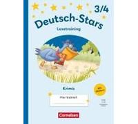 Deutsch-Stars 3./4. Schuljahr - Ausgabe 2025 - Lesetraining Für Krimifans - Übungsheft