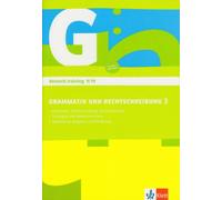 Deutsch.Training / Arbeitsheft Grammatik Und Rechtschreibung 9./10. Klasse