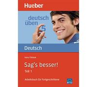 Hans Földeak – Deutsch üben – Band 5 : Sag's besser! 1 – Poche