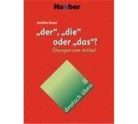 Deutsch üben 08. 'Der', 'die' oder 'das'? Busse, Joachim (Auteur)