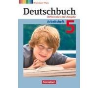 Deutschbuch 5. Schuljahr. Arbeitsheft Mit Lösungen. Differenzierende Ausgabe Rheinland-Pfalz