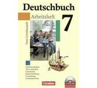 Deutschbuch 7. Schuljahr. Arbeitsheft mit Lösungen und CD-ROM. Neue Grundausgabe