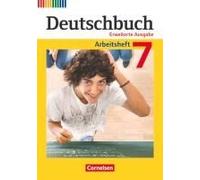 Deutschbuch 7. Schuljahr. Erweiterte Ausgabe - Arbeitsheft Mit Lösungen