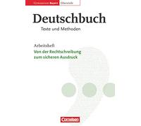 Deutschbuch Bayern: Deutschbuch 12 Arbeitsheft Texte und Methoden Oberstufe Gymn