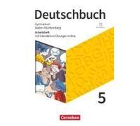 Deutschbuch Gymnasium 5. Schuljahr - Baden-Württemberg 2025 - Arbeitsheft Mit Interaktiven Übungen Online