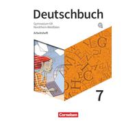 Deutschbuch Gymnasium 7. Schuljahr - Nordrhein-Westfalen - Arbeitsheft mit Lösungen