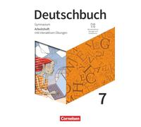 Deutschbuch Gymnasium 7. Schuljahr - Zu den Ausgaben Allg. Ausg., NDS - Arbeitsheft mit interaktiven Übungen auf scook.de: Mit Lösungen