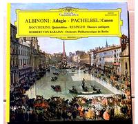 Deutsche Grammophon 2530 247 - Albinoni : Adagio, Pachelbel : Canon, Boccherini : Quintettino, Respighi : Danses Antiques - Herbert Von Karajan - Orchestre Philharmonique de Berlin - Disque Vinyle LP 33 tours (Et non CD))