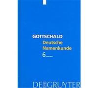 Deutsche Namenkunde Max Gottschald (Auteur)