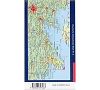 Deutsche Ostseeküste 06. Rügen mit Hiddensee 1 : 75 000: Wander- und Radwanderkarte. Rückseite mit Reiseführer. Aktuelle Wanderwege