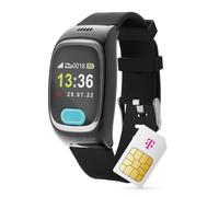 Deutsche Telekom One Button Phone - Montre d'appel d'urgence 4G LTE avec localisation et Fonction téléphone, Bracelet d'appel d'urgence pour Personnes âgées, Bouton d'appel d'urgence SOS, Montre