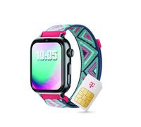 Deutsche Telekom SaveFamily SaveWatch 2 Montre Connectée Enfant - Tribeca Noir avec Bracelet Textile