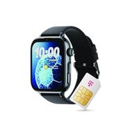 Deutsche Telekom SaveFamily SaveWatch 2 Montre connectée pour Enfant - Black is Black - Noir avec Bracelet en Silicone