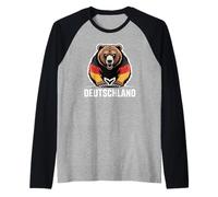 Deutscher Bär - Allemagne unité et patrie Manche Raglan