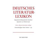 Deutsches Literatur-Lexikon, Band 38, Zimmer - Zyrl