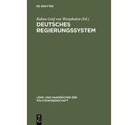 Deutsches Regierungssystem (Relié) Lehr- Und Handbücher Der Politikwissenschaft