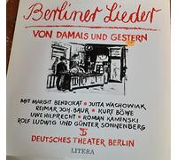 Deutsches Theater Berlin - Berliner Lieder VON DAMALS UND GESTERN DEUTSCHES THEATER BERLIN LITERA # 865419 Margit Bendokat Jutta Wachowiak Reimar joh Baur Kurt Böwe Uwe Hilprecht Roman Kaminski Rolf Ludwig Günter Sonnenberg