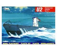 Deutsches U-boot U 2 Typ Iia - 1:400e - Mirage Hobby G
