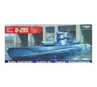 Deutsches U-boot U 295 Typ Vii C/41 Mit Biber- 1:400e - Mirage Hobby G