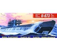 Deutsches U-boot U 673 Typ Vii C Turm Ii- 1:400e - Mirage Hobby G