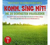 Deutsches Volksmusikensemble – Komm, Sing mit – Die 25 schönsten Volkslieder 1 – CD