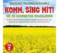 DEUTSCHES VOLKSMUSIKENSEMBLE-KOMM,SING MIT-DIE 25 SCHÖNSTEN VOLKSLIEDER 2CD NEUF