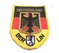 Deutschland Berlin 3 x 3.5 Iron on Patch