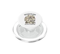 Deutschland Carte Architecture Culture Tradition Emblème PopSockets PopGrip pour MagSafe