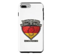 Deutschland Heimat Im Herzen Drapeau Allemand Cœur Carte Art Coque pour iPhone 7 Plus/8 Plus