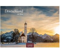 Deutschland Kalender 2026 - Wandkalender | Fotokalender Deutschland 24x35cm | mit 12 beeindruckenden Landschafts- und Städtemotiven von Nordsee bis Alpen: eine Reise