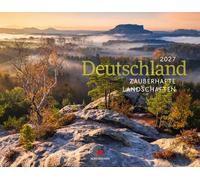 Deutschland Kalender 2027 | Zauberhafte Landschaften | Geschmackvoller Natur-Kalender im großen Querformat (54x42 cm) | Landschaftsfotografie