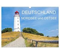 Deutschland- Nordsee und Ostsee (Wandkalender 2026 DIN A3 quer), CALVENDO Monatskalender: Impressionen von Deutschlands Nord-und Ostseeküste
