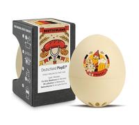 Deutschland PiepEi Minuteur à œufs chantant pour cuisiner avec 3 niveaux de dureté Noir/rouge/doré Brainstream