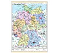 Deutschland, Politisch 1 : 1 700 000. Wandkarte Mini-Format