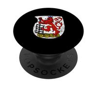 Deutschland Shirts: Wuppertal Wappen Coat of Arms PopSockets PopGrip Adhésif
