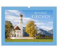 Deutschlands Kirchen (Wandkalender 2026 DIN A3 quer), CALVENDO Monatskalender: Brillante Fotografien von prachtvollen Kirchen und Domen