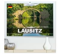 Deutschlands Regionen - die Lausitz (hochwertiger Premium Wandkalender 2026 DIN A2 quer), Kunstdruck in Hochglanz: 12 Monate mit der wunderbare Region Lausitz ganz im Osten der Republik.