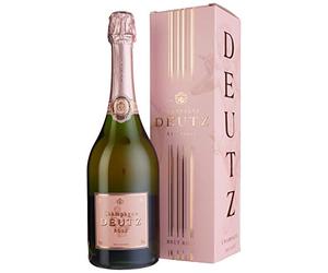 Deutz Champagne Rosé avec Emballage Cadeau, 750ml