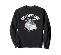 Deux adorables macareux d'Islande dans l'esprit de Noël Sweatshirt