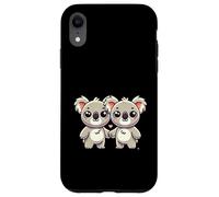 Deux Amis de Koala Mignons se Tenant la Main Coque pour iPhone XR