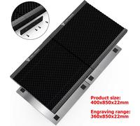 DEUX ARBRES Mise à niveau du plan de travail en nid d'abeille Spliceable, surface utile en nid d'abeille 425mm x 360mm, taille 400x850x22mm, 400x850x22mm