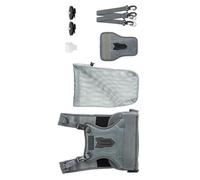 Deux caméras avec système de fourche pectorale en coton avec sangles sécurisées Holster latéral pour appareil photo reflex numérique
