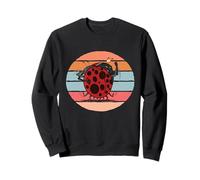 Deux coccinelles drôles Dansent Ensemble, Insectes Sweatshirt